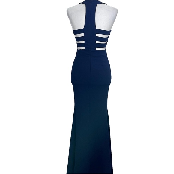 Lulus Power of Wow Navy Blue Backless Dress - Picture 7 of 12